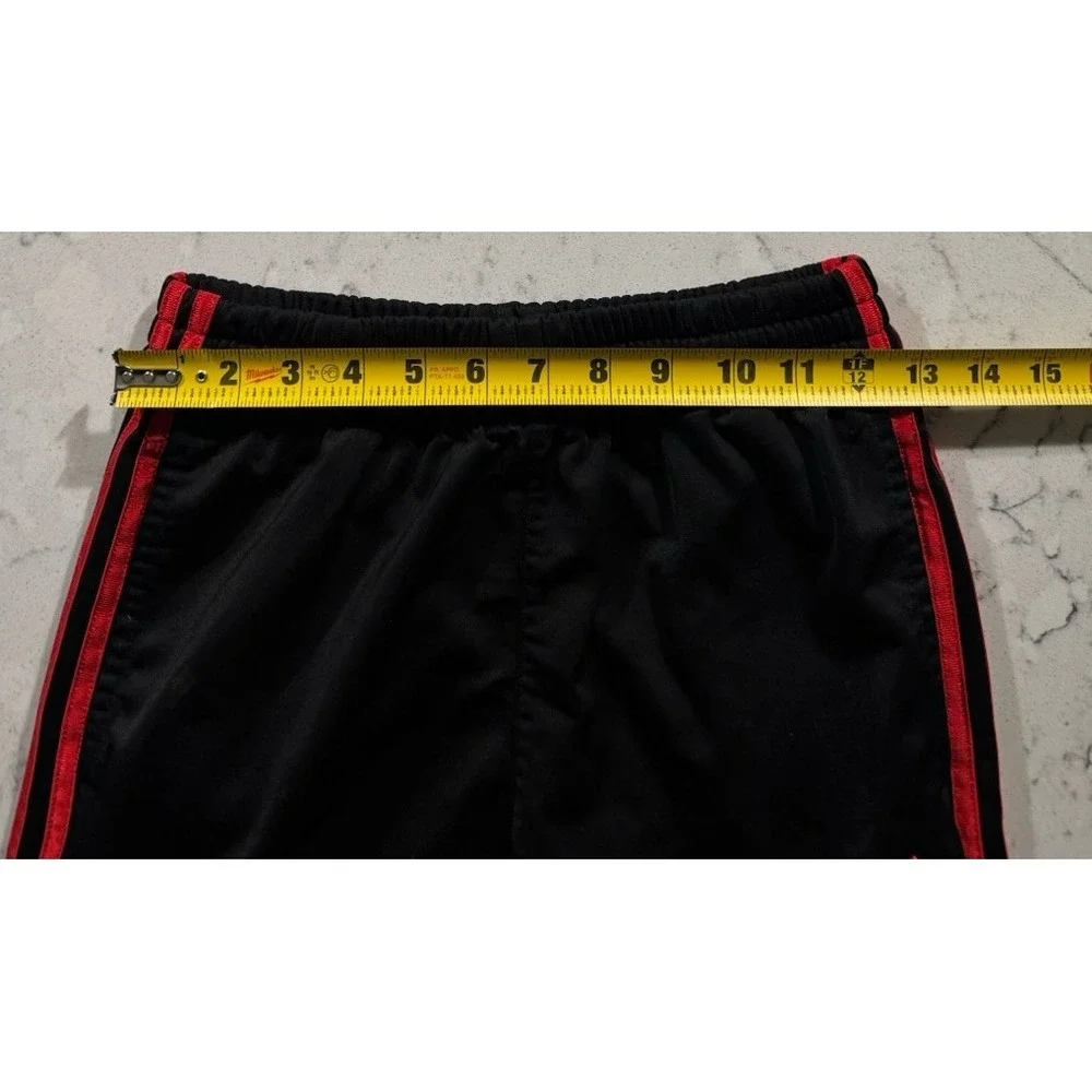 Adidas Track Pants Youth Medium Plus 10/12 Black Athletic Sportswear Athleisure